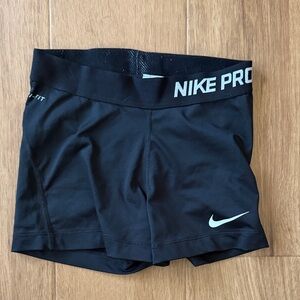 Nike Pro Dri-FIT Black Compression Shorts 3” Inseam Size S